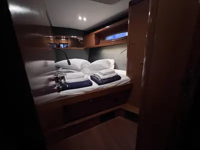 Cabin on Eol I, a Beneteau Oceanis 60 sailboat at Split, Croatia