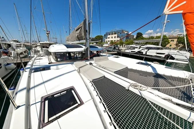 ISLAND BLUE V, a Excess Excess 11 catamaran at Grad Pula, Croatia