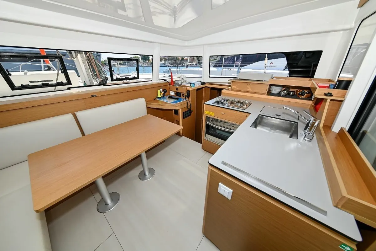 ISLAND BLUE V, a Excess Excess 11 catamaran at Grad Pula, Croatia