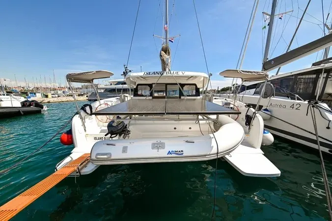ISLAND BLUE V, a Excess Excess 11 catamaran at Grad Pula, Croatia