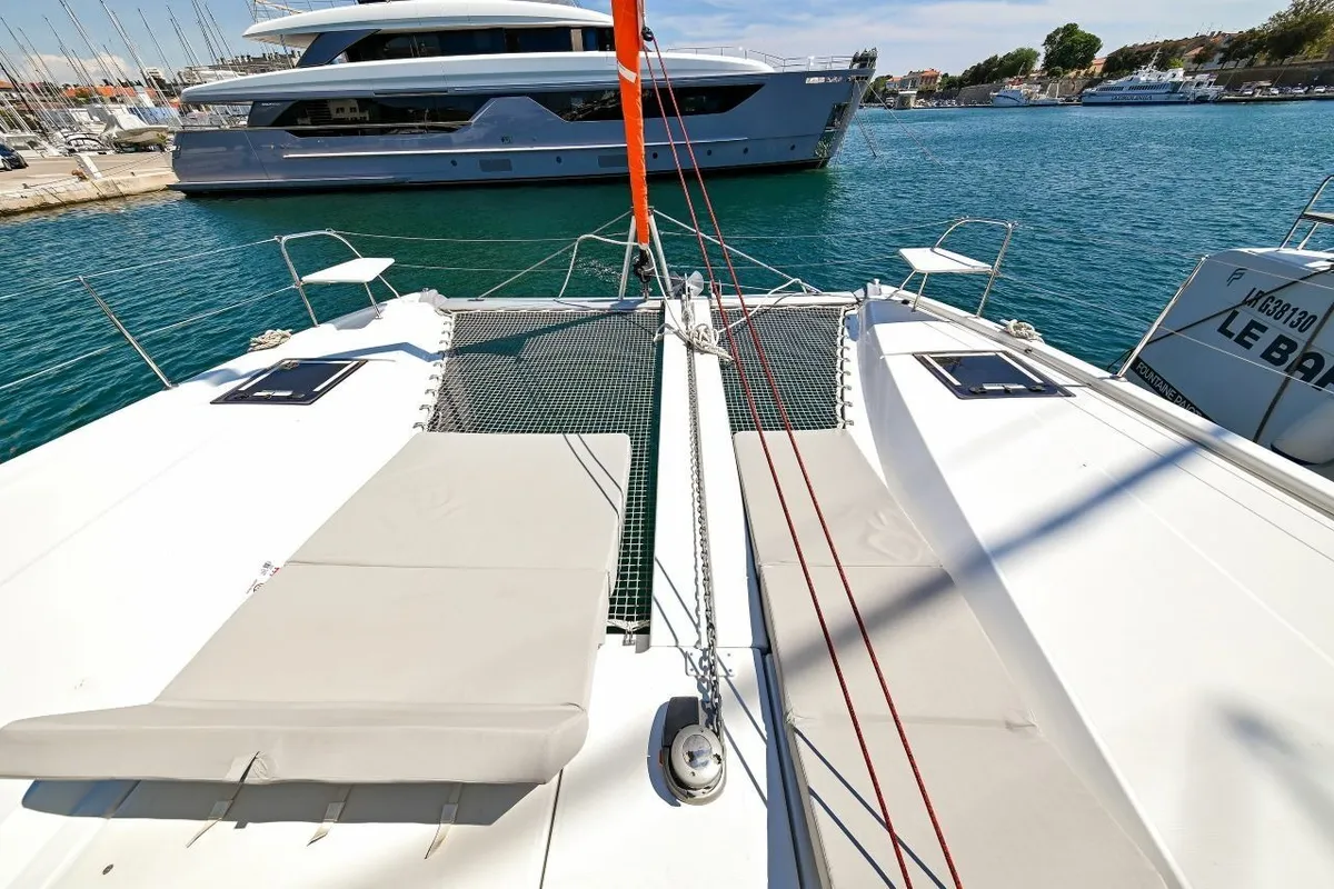 ISLAND BLUE V, a Excess Excess 11 catamaran at Grad Pula, Croatia