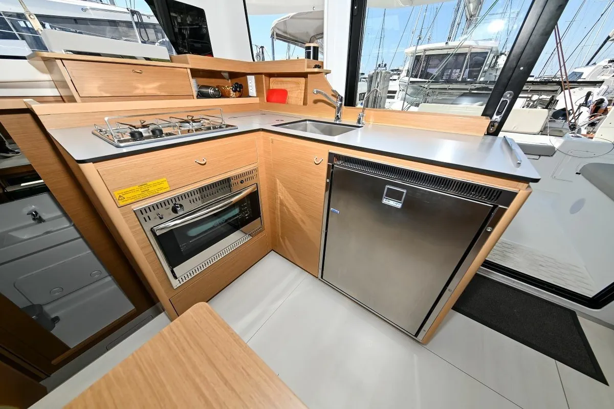 ISLAND BLUE V, a Excess Excess 11 catamaran at Grad Pula, Croatia