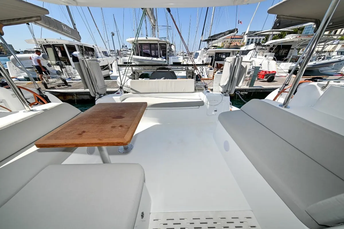 ISLAND BLUE V, a Excess Excess 11 catamaran at Grad Pula, Croatia