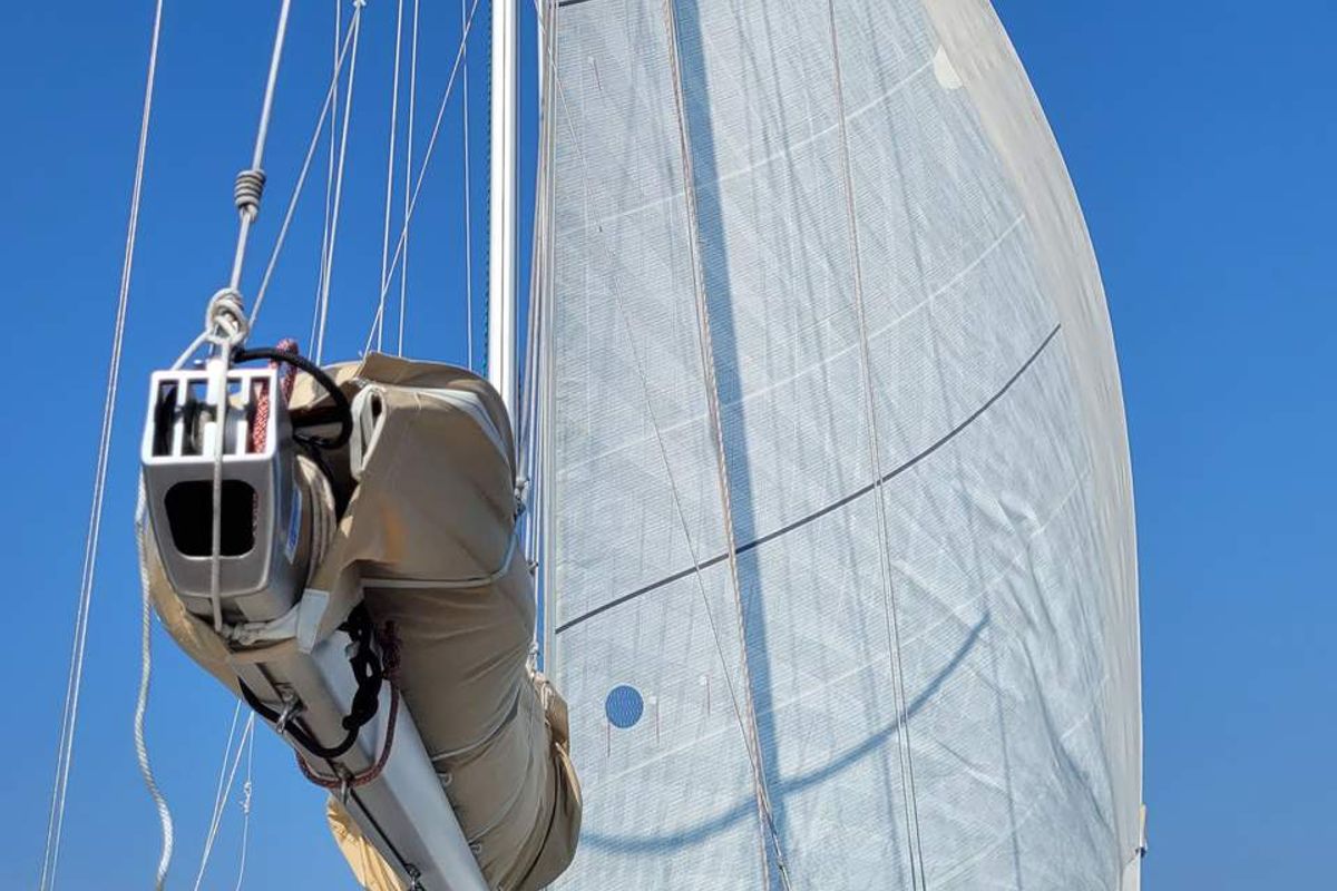 Nausicaa, a Dufour 365 GL sailboat at Barth, Germany