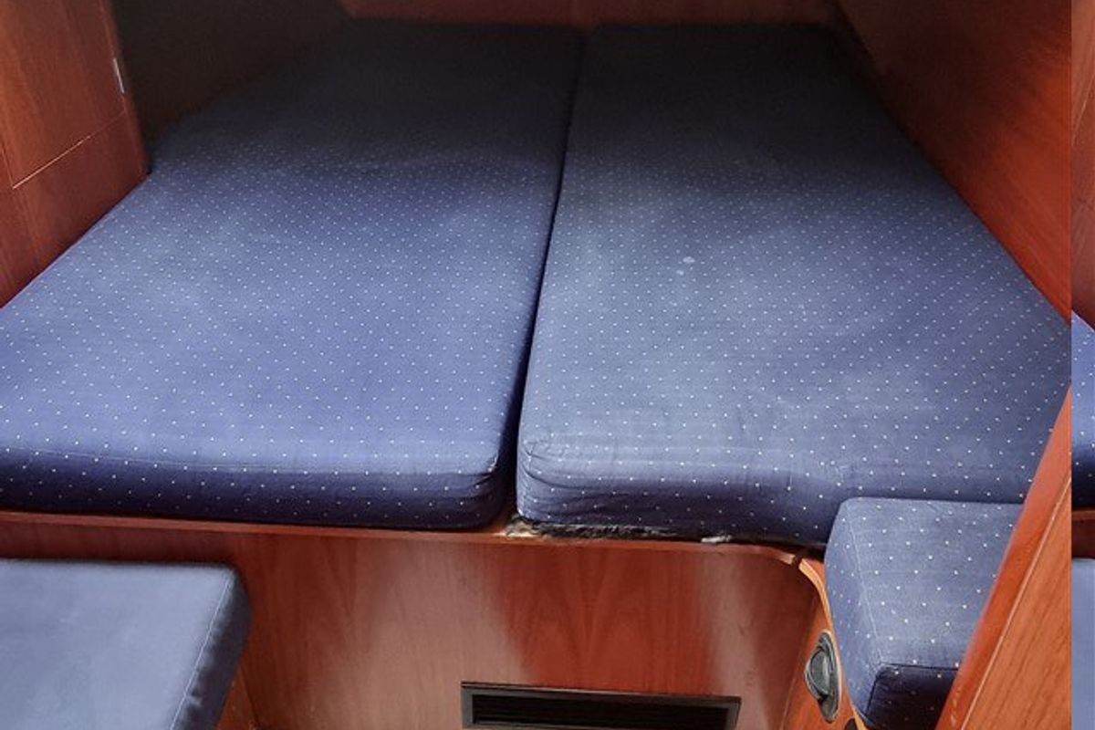 Cabin on White Lady, a Beneteau 50 sailboat at Grad Pula, Croatia