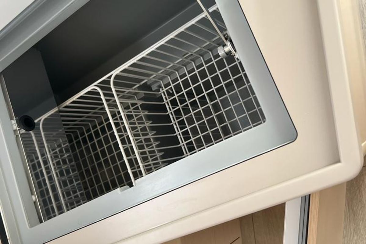 Galley of Rosalba, a Beneteau Oceanis 40.1 sailboat at Capo d'Orlando, Italy