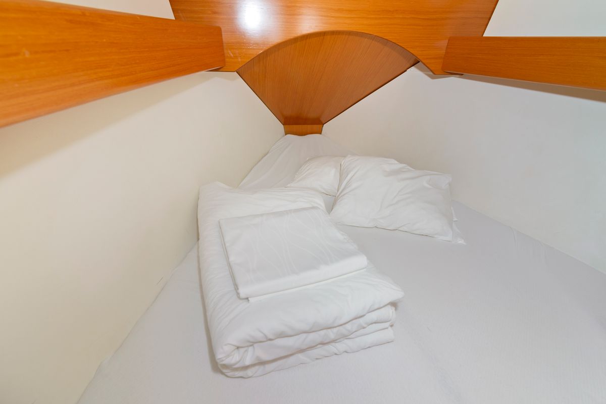 Cabin on Helena, a Beneteau Cyclades 39.3 sailboat at Betina, Croatia