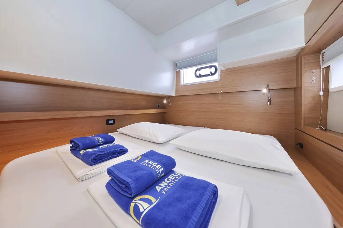 Cabin on Imagination, a Bali 4.4 catamaran at Grad Trogir, Croatia