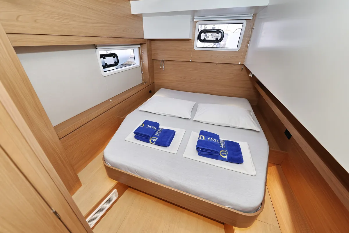 Cabin on Imagination, a Bali 4.4 catamaran at Grad Trogir, Croatia