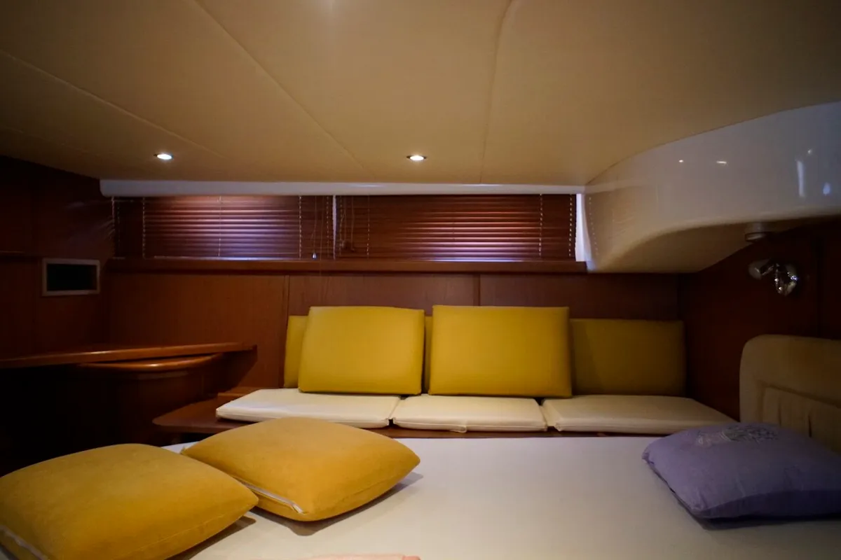 Cabin on Lady Veronika, a Gobbi 425 SC yacht at Punat, Croatia