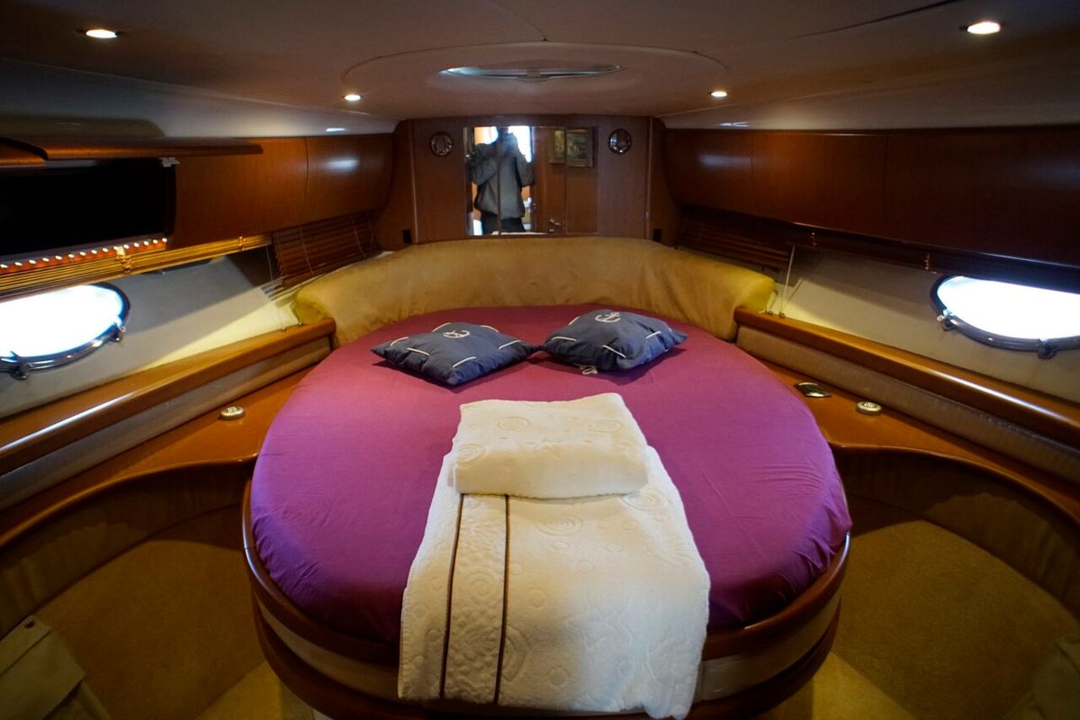 Cabin on Lady Veronika, a Gobbi 425 SC yacht at Punat, Croatia