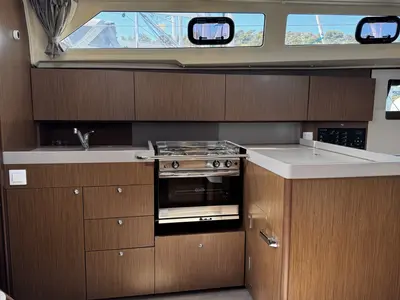 Galley of All Winds, a Beneteau Oceanis 41.1 sailboat at Općina Rogoznica, Croatia