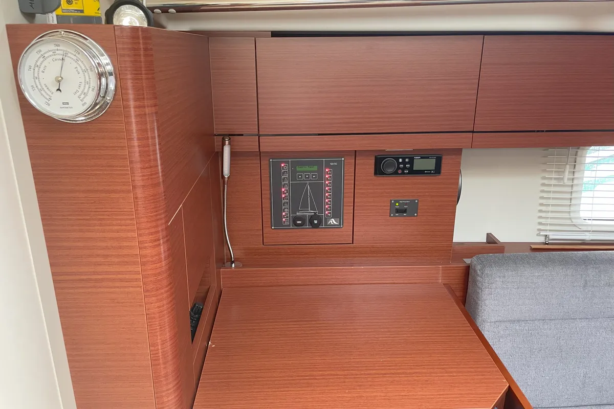 Medusa III, a Hanse Yachts Hanse 388 sailboat at Municipal Unit of Lefkada, Greece
