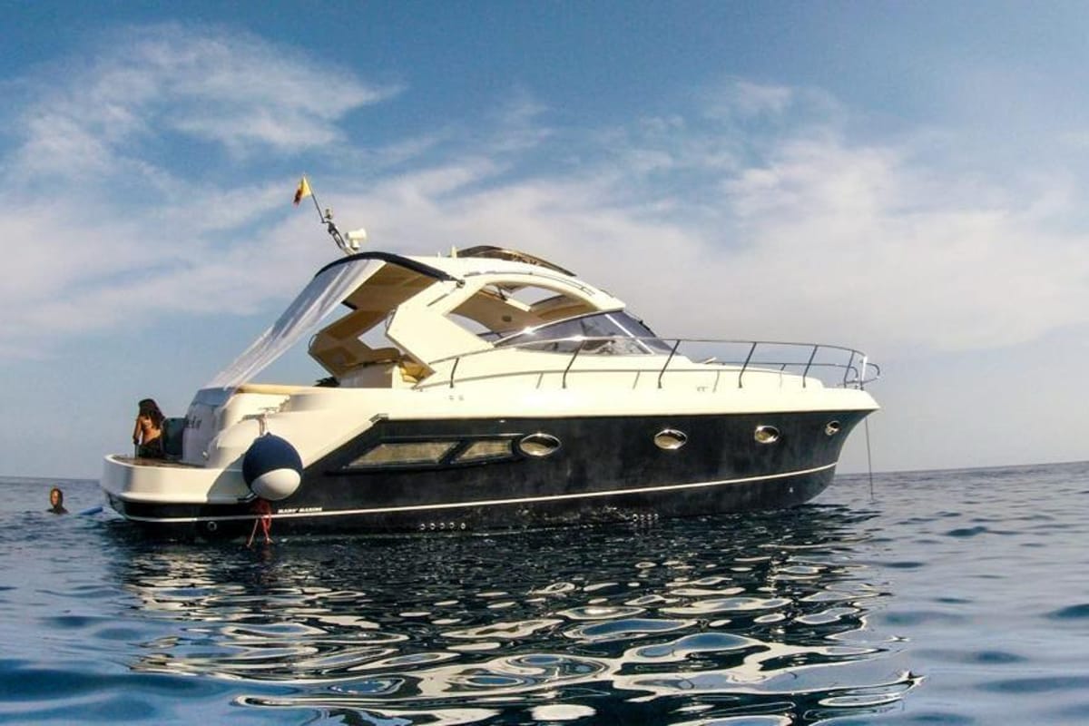 Exterior view of Giovi II, a sailboat at Tonnarella, Italy