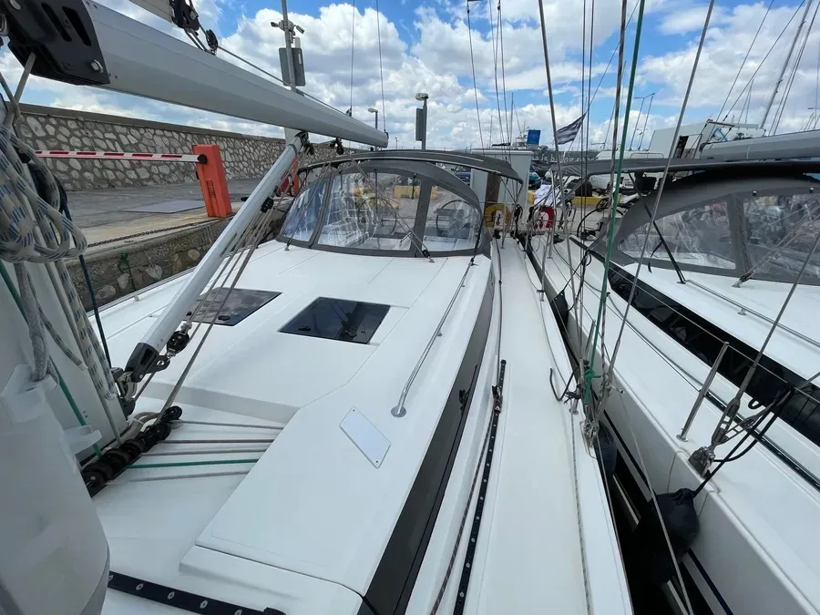KATRIN, a Bavaria Bavaria C45 sailboat at Athens, Greece