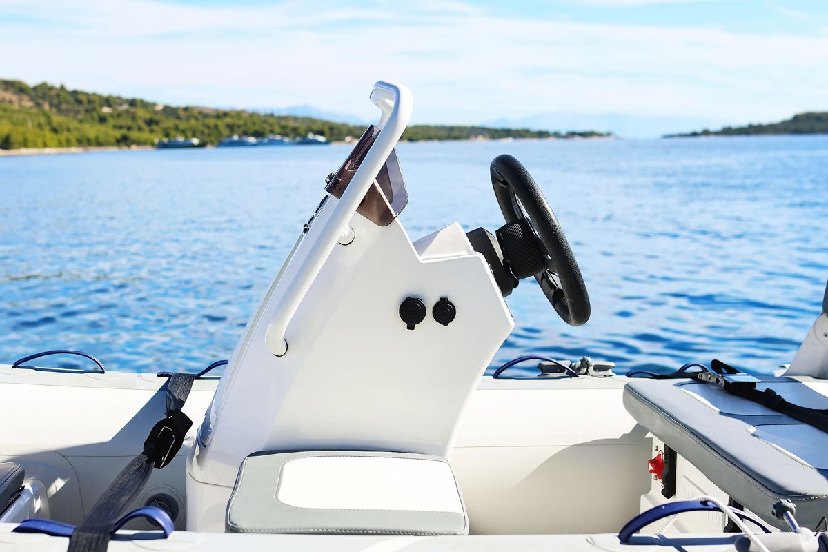 Maestro, a Lagoon 51 catamaran at Seget Donji, Croatia