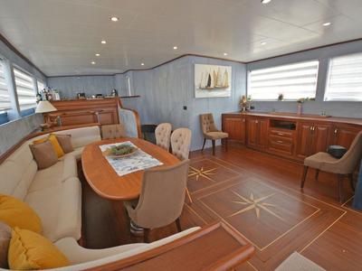 Cabin on Bella Mare, a Custom Made Bella Mare yacht at Bodrum, Turkey