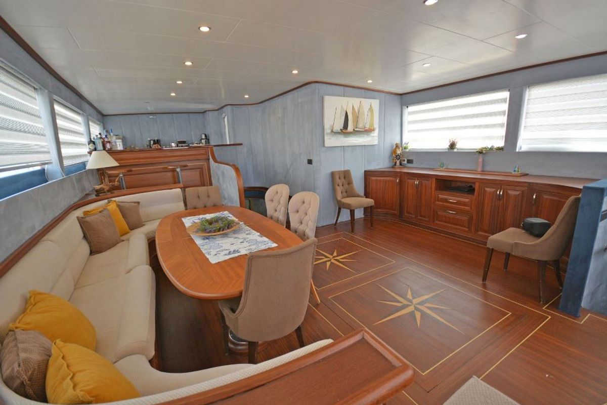 Cabin on Bella Mare, a Custom Made Bella Mare yacht at Bodrum, Turkey