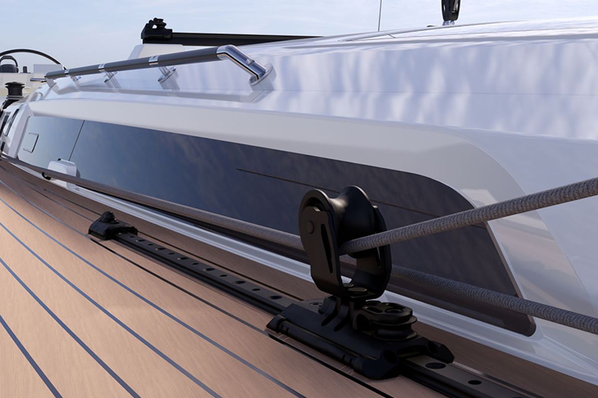 AQUA AZZURRO, a Dufour 470 sailboat at Kos, Greece