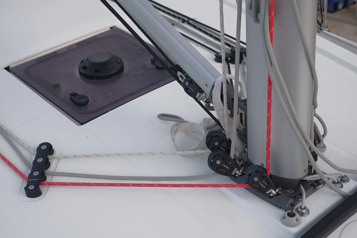 Philosophie, a Beneteau Oceanis 34.1 sailboat at Baan Salak Phet, Thailand