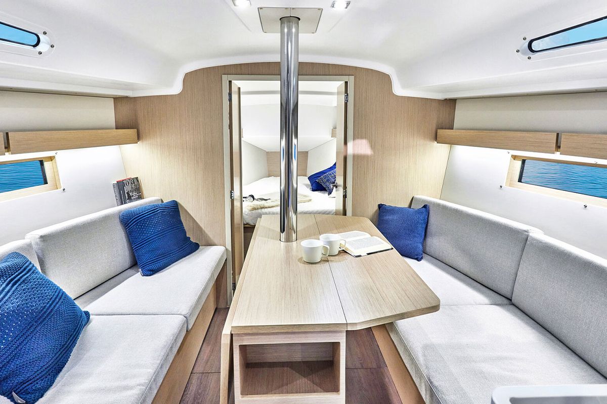 Salon of Philosophie, a Beneteau Oceanis 34.1 sailboat at Baan Salak Phet, Thailand