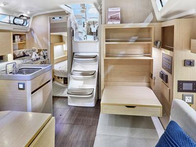 Salon of Philosophie, a Beneteau Oceanis 34.1 sailboat at Baan Salak Phet, Thailand