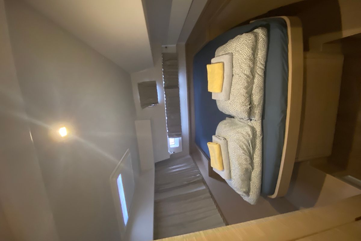Cabin on Brunhilde, a Lagoon 42 catamaran at Grad Trogir, Croatia