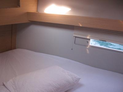 Cabin on R2D2, a Dufour 390 GL sailboat at Municipal Unit of Rhodes, Greece