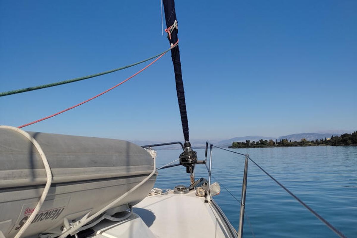 Isabelli, a Bavaria Cruiser 40 sailboat at Kontokali, Greece
