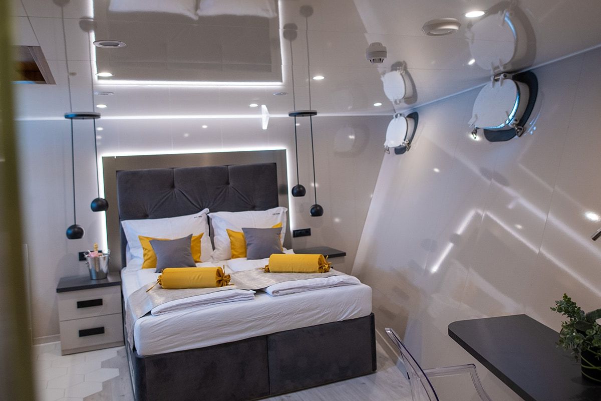 Cabin on Alfa Mario, a Gulet Motoryacht yacht at Split, Croatia