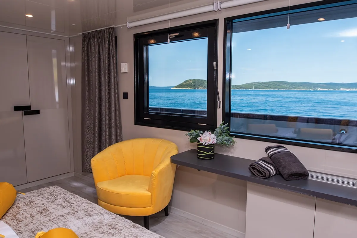 Cabin on Alfa Mario, a Gulet Motoryacht yacht at Split, Croatia