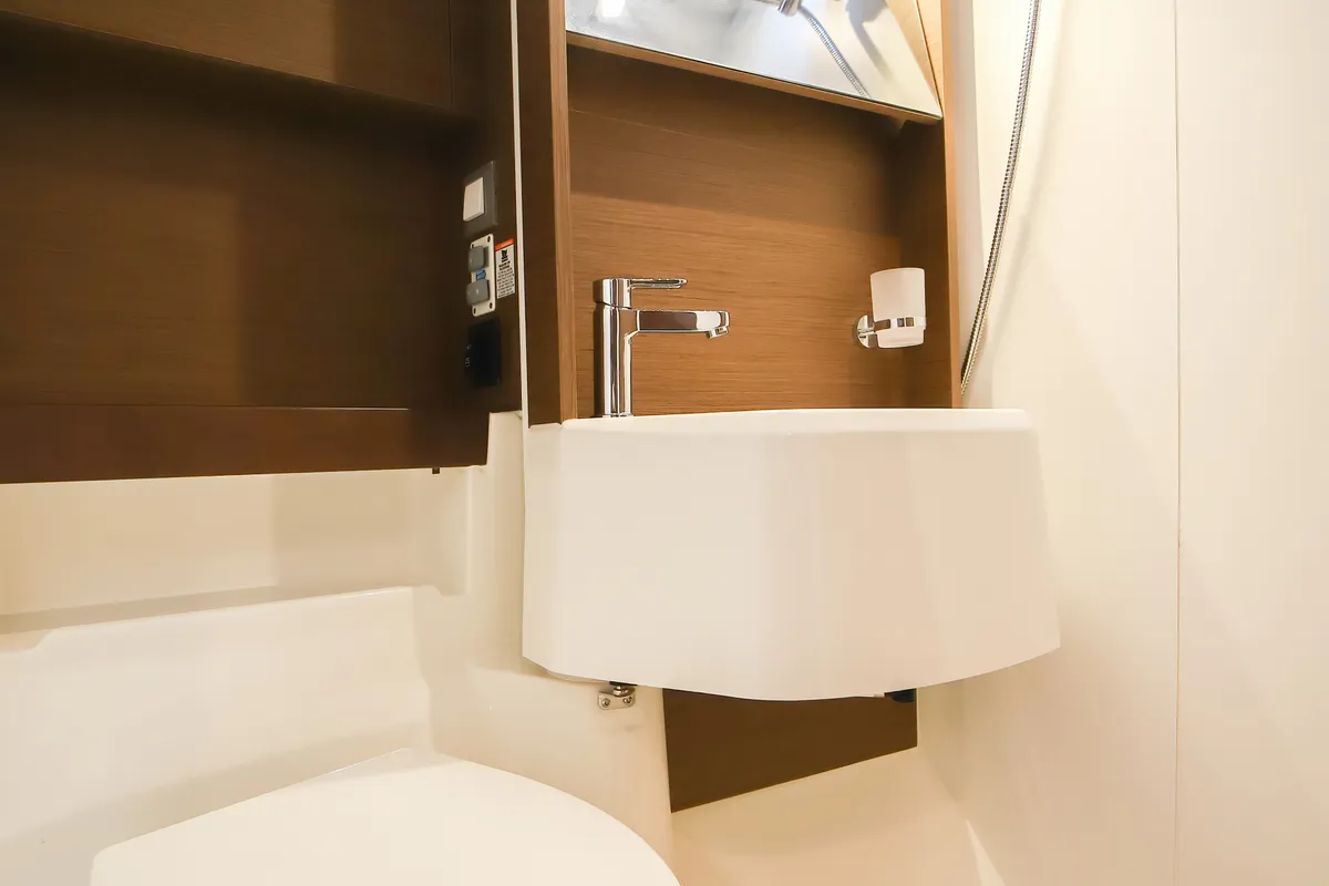 Head on Sea Dream, a Beneteau Oceanis 51.1 sailboat at Olbia, Italy
