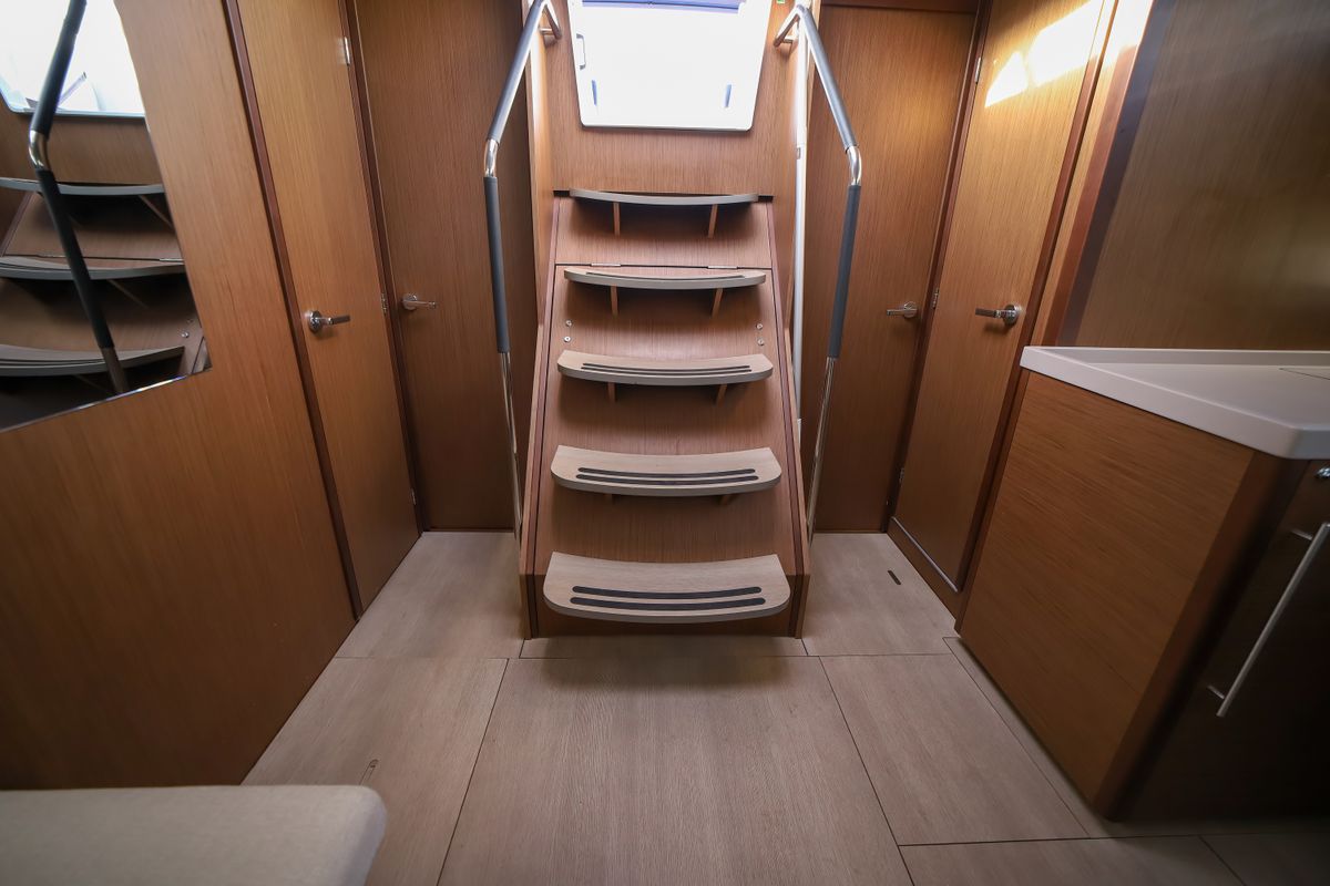 Sea Dream, a Beneteau Oceanis 51.1 sailboat at Olbia, Italy