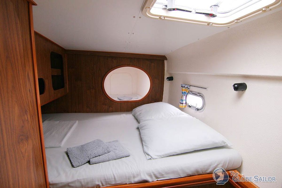 Cabin on Ti Kay, a Nautitech Rochefort Nautitech 40 Open catamaran at San Blas, Corazon de Jesus, Panama