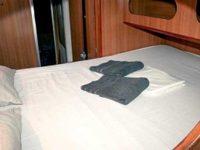 Cabin on Ti Kay, a Nautitech Rochefort Nautitech 40 Open catamaran at San Blas, Corazon de Jesus, Panama