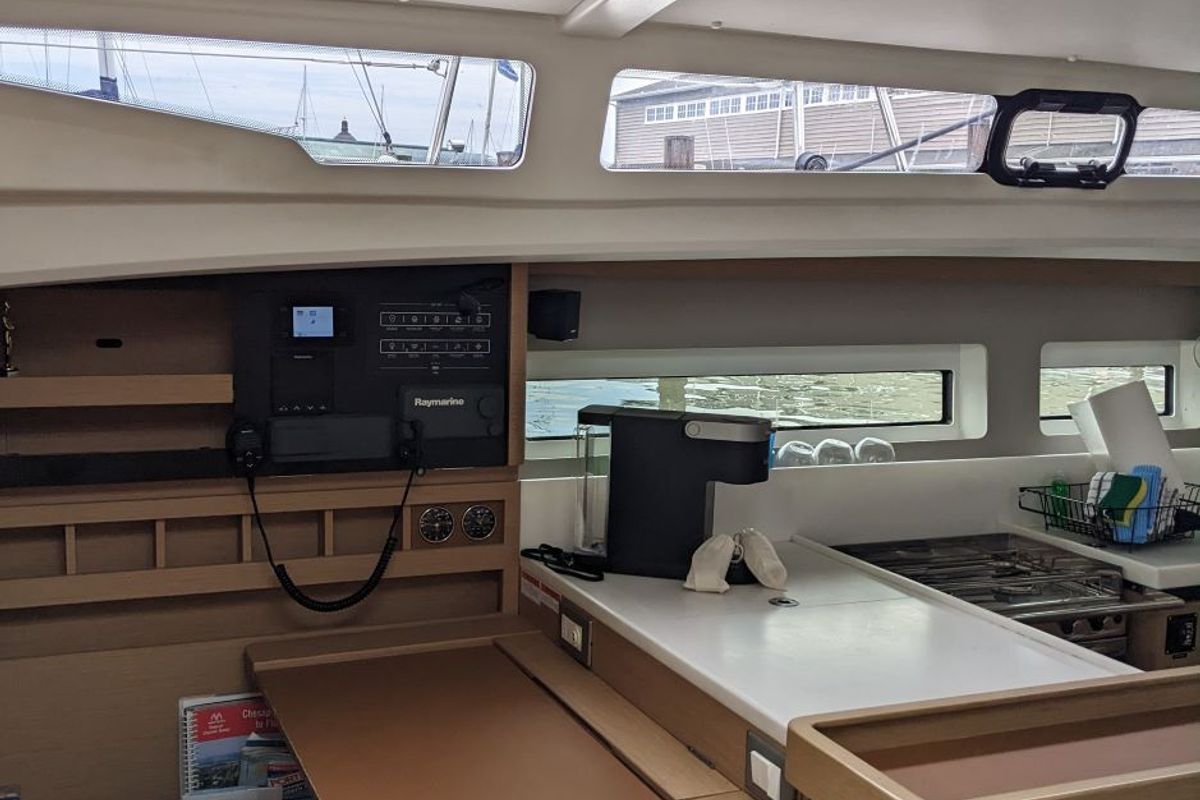 Summer Salt, a Jeanneau Sun Odyssey 440 sailboat at Chesapeake, United States