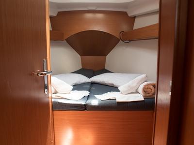 Cabin on GEORGE'S, a Beneteau Cyclades 43.4 sailboat at Municipal Unit of Lefkada, Greece