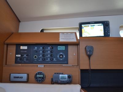 Triada, a Jeanneau Sun Odyssey 439 sailboat at Panorama, Greece