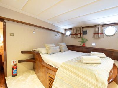 Cabin on Memo, a Custom Made Memo yacht at Bodrum, Turkey