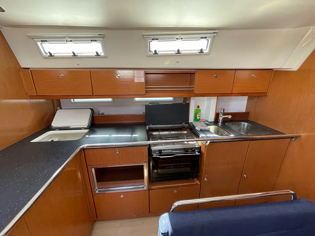 Galley of Sophia, a Bavaria Cruiser 45 sailboat at Općina Sukošan, Croatia
