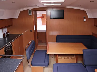 Salon of Sophia, a Bavaria Cruiser 45 sailboat at Općina Sukošan, Croatia