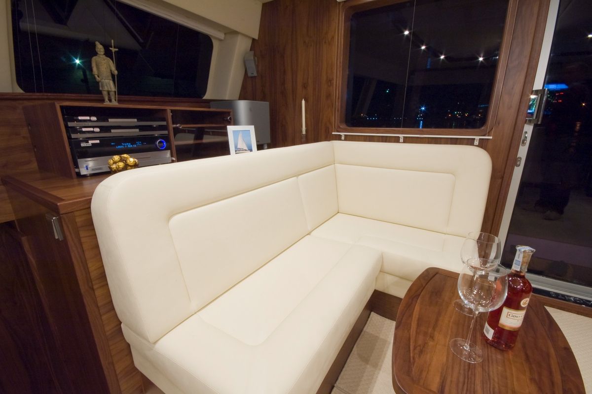 Salon of Marea, a Sunreef Yachts Sunreef 62 catamaran at Isla Aguja Cabins San Blas, Panama