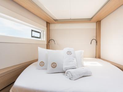 Cabin on Poseidon, a Lagoon 46 catamaran at Grad Šibenik, Croatia