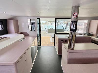 Galley of Mojito, a Dufour 48 Catamaran catamaran at Pirovac, Croatia