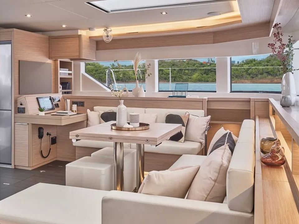 New, a Lagoon Lagoon 55 catamaran at Seget Donji, Croatia