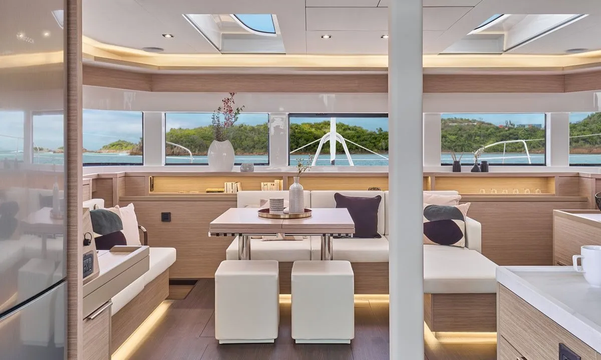 New, a Lagoon Lagoon 55 catamaran at Seget Donji, Croatia