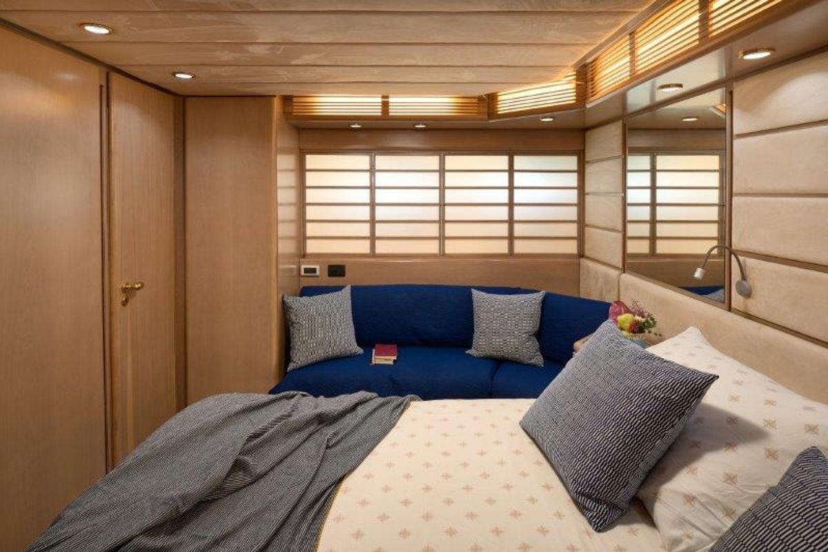 Cabin on Marshall, a Posillipo Technema 82 yacht at Split, Croatia