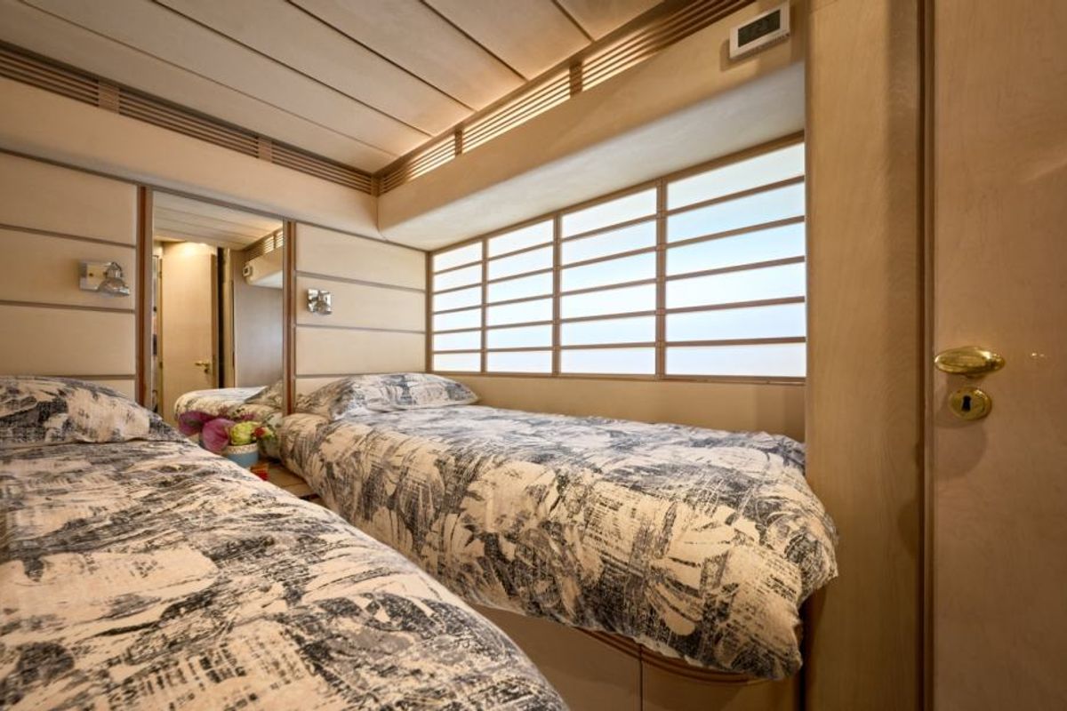 Cabin on Marshall, a Posillipo Technema 82 yacht at Split, Croatia
