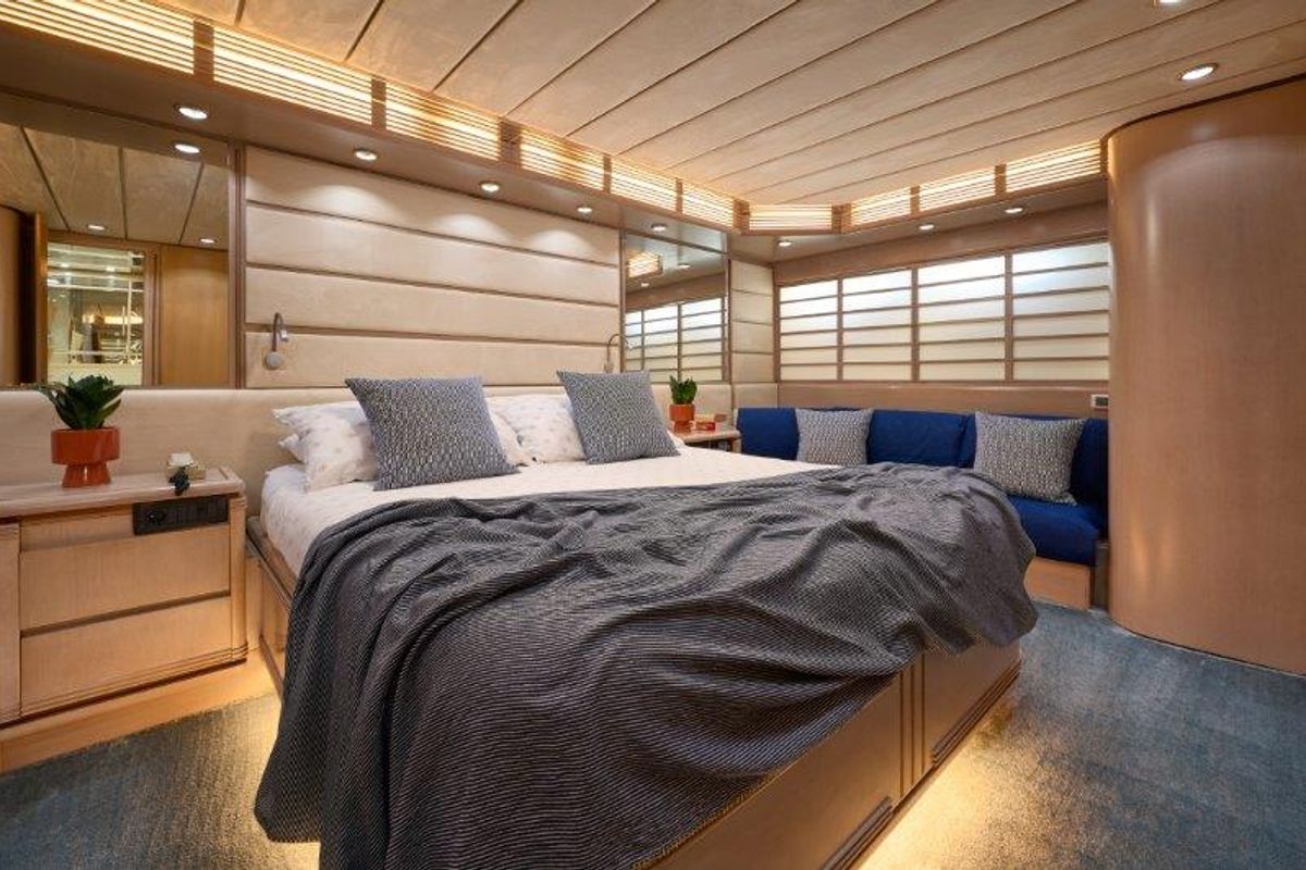 Cabin on Marshall, a Posillipo Technema 82 yacht at Split, Croatia