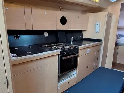 Galley of Strizh, a Cobra Yachts Cobra 41 sailboat at Grad Šibenik, Croatia